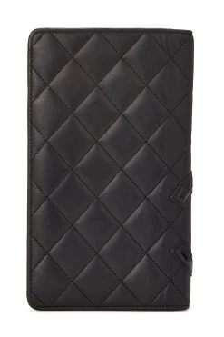 Chanel Black Quilted Calfskin Cambon Wallet 6 Chanel Black Quilted Calfskin Cambon Wallet -Fashion clothing Q6AIGH3PKB032 3