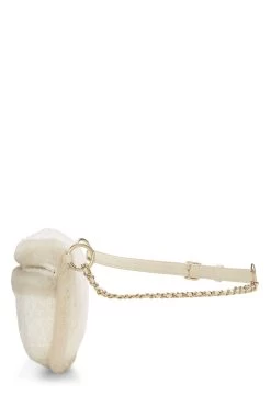 Chanel Ivory Tweed & Shearling Belt Bag -Fashion clothing Q6B0014FWB001 3