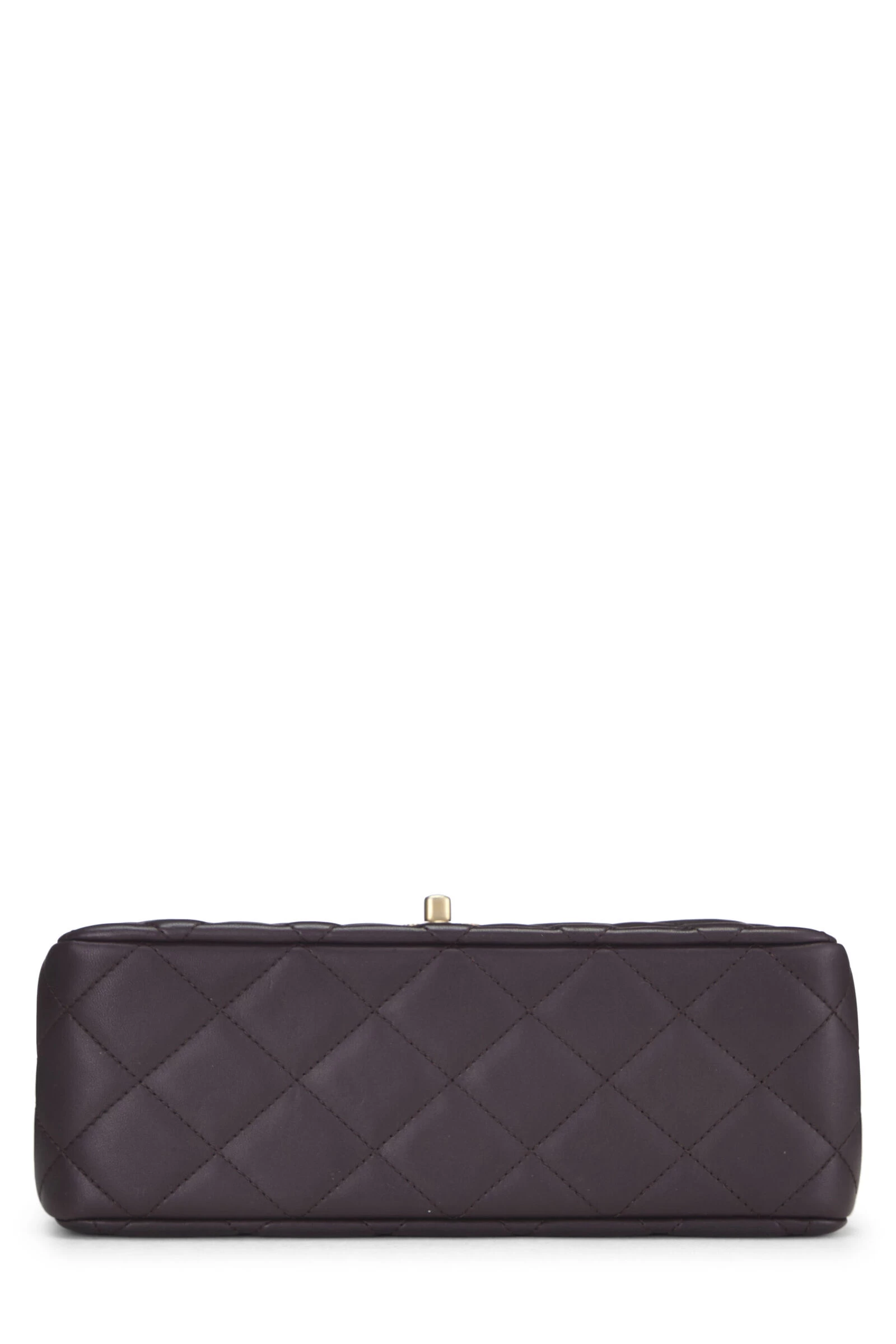 Chanel Brown Lambskin Top Handle Bag Small 5 Chanel Brown Lambskin Top Handle Bag Small - Image 5