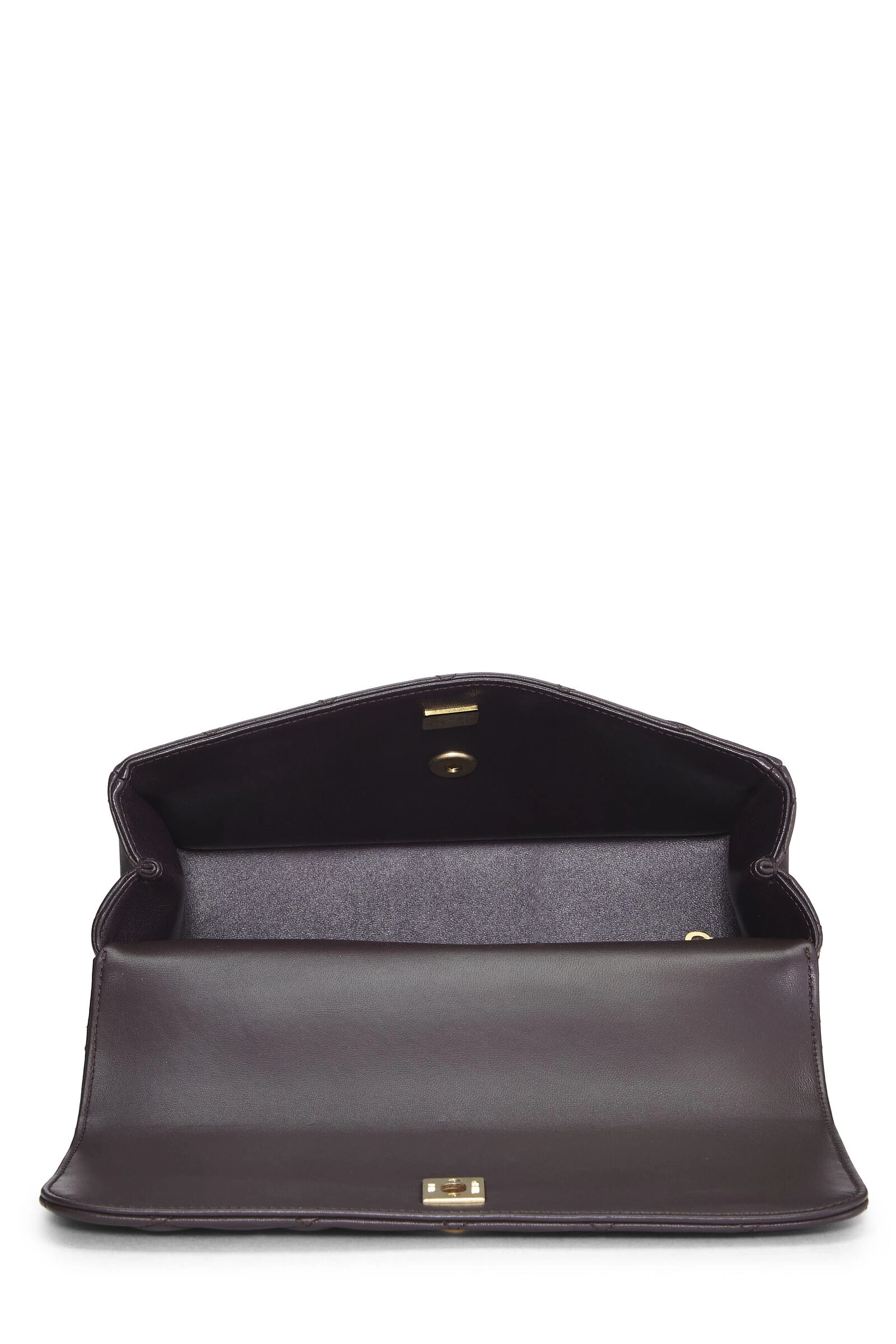 Chanel Brown Lambskin Top Handle Bag Small 6 Chanel Brown Lambskin Top Handle Bag Small - Image 6