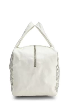 Chanel White Perforated Leather Bowler Small -Fashion clothing Q6B0192AWH000 3