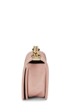 Chanel Pink Quilted Caviar Boy Bag Medium -Fashion clothing Q6B01A0FP7001 3