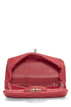Chanel Pink Quilted Lambskin Classic Square Flap Mini -Fashion clothing Q6B0281IP9017 6