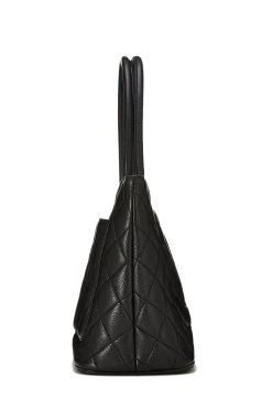 Chanel Black Quilted Caviar Medallion Tote -Fashion clothing Q6B02H0FKB431 3