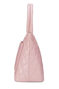 Chanel Pink Quilted Caviar Medallion Tote -Fashion clothing Q6B02H0FPB095 3