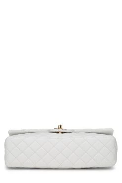 Chanel White Quilted Lambskin Valentine Flap Medium 10 Chanel White Quilted Lambskin Valentine Flap Medium -Fashion clothing Q6B03C1IW0004 5