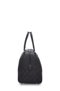 Chanel Black Quilted Nylon Boston Bag Large 8 Chanel Black Quilted Nylon Boston Bag Large -Fashion clothing Q6B04J21K5003 3