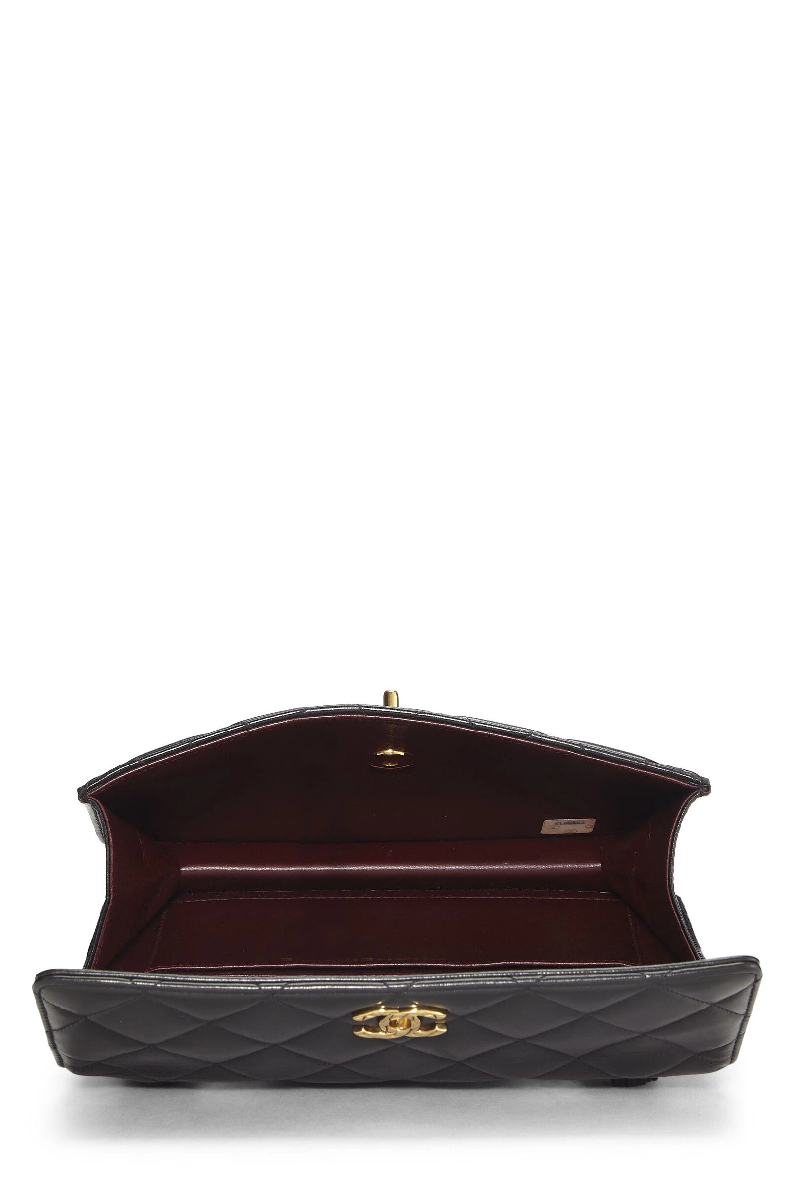 Chanel Black Quilted Lambskin Shoulder Bag 6 Chanel Black Quilted Lambskin Shoulder Bag - Image 6