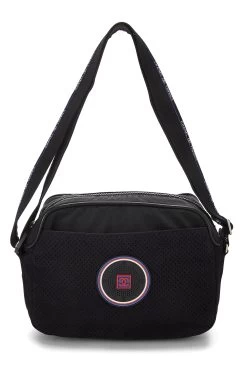 Chanel Black Sportline Shoulder Bag