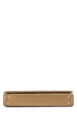 Chanel Gold Leather Chocolate Bar Shoulder Bag Medium -Fashion clothing Q6B059BPD0000 5