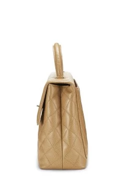 Chanel Beige Quilted Caviar Kelly -Fashion clothing Q6B0G60FIB019 3