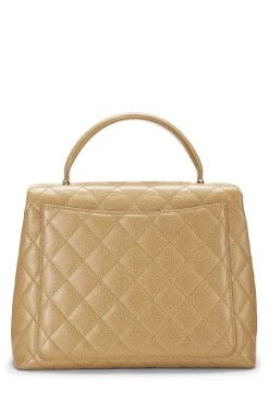 Chanel Beige Quilted Caviar Kelly -Fashion clothing Q6B0G60FIB019 4