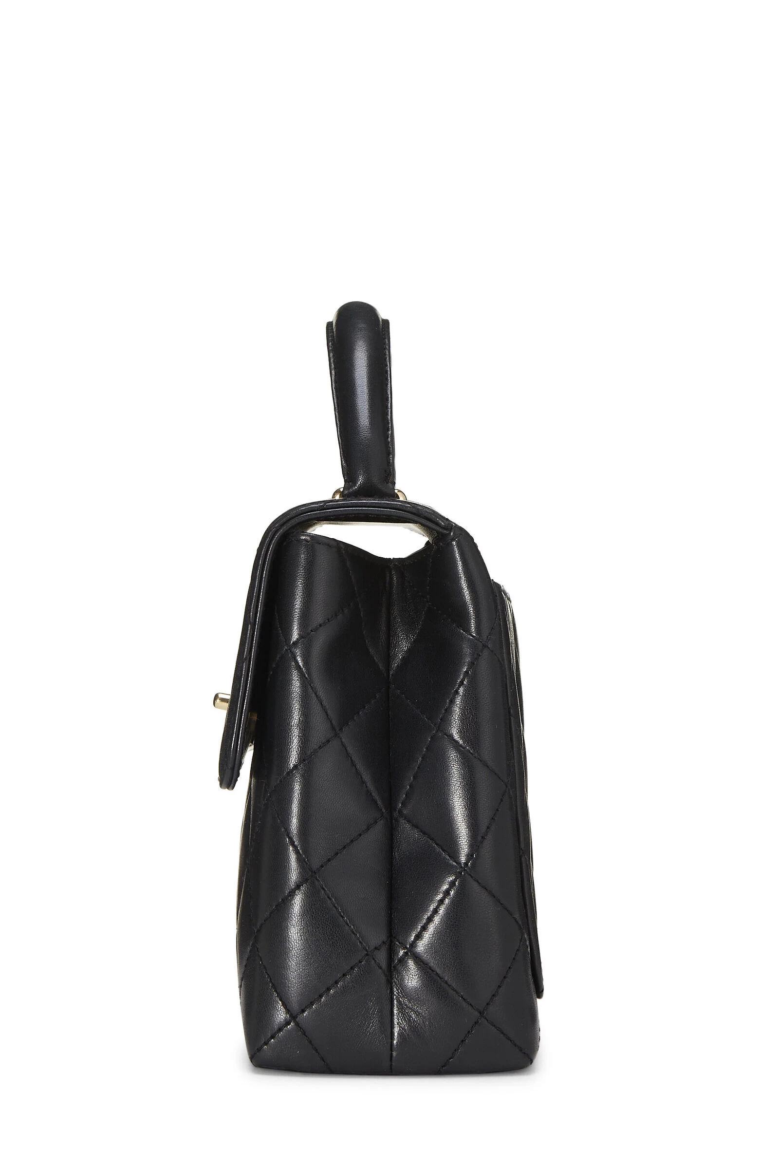Chanel Black Quilted Lambskin Kelly Small 3 Chanel Black Quilted Lambskin Kelly Small - Image 3