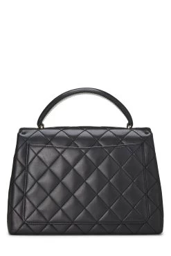 Chanel Black Quilted Lambskin Kelly Small 9 Chanel Black Quilted Lambskin Kelly Small -Fashion clothing Q6B0G61IKH022 4