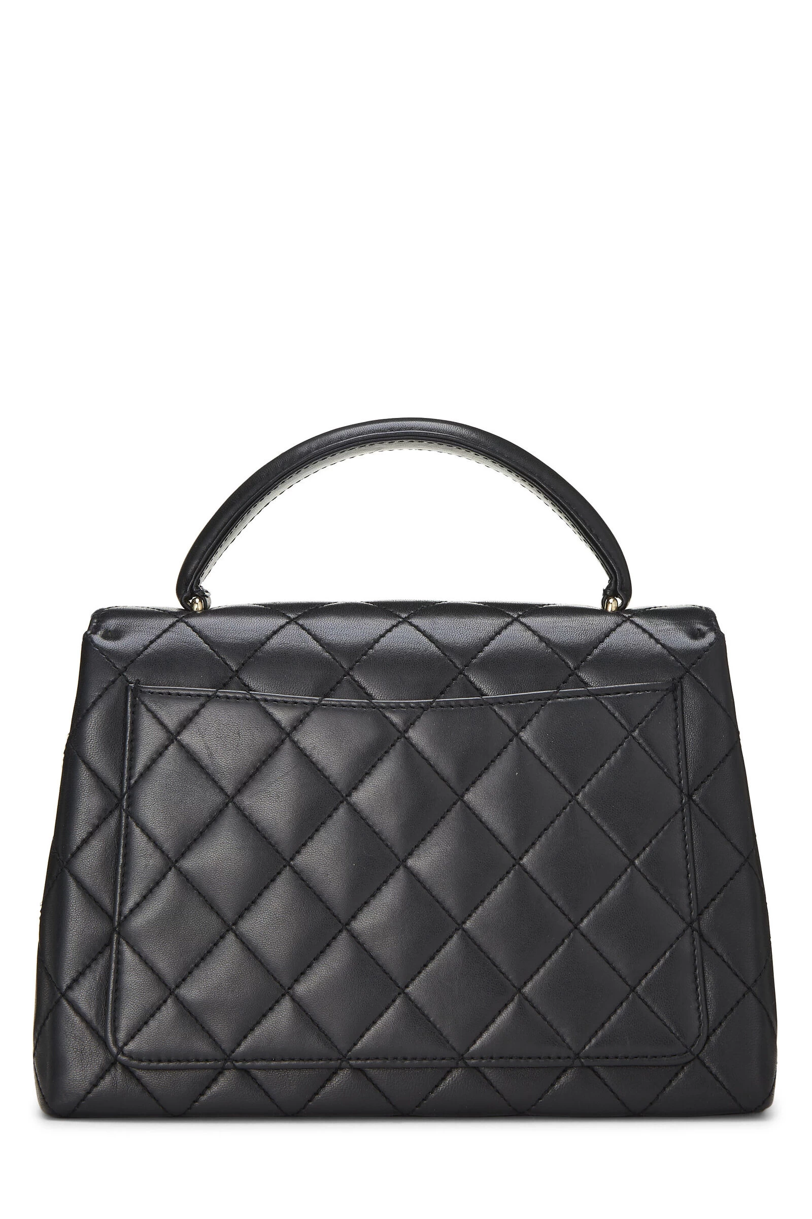 Chanel Black Quilted Lambskin Kelly Small 4 Chanel Black Quilted Lambskin Kelly Small - Image 4
