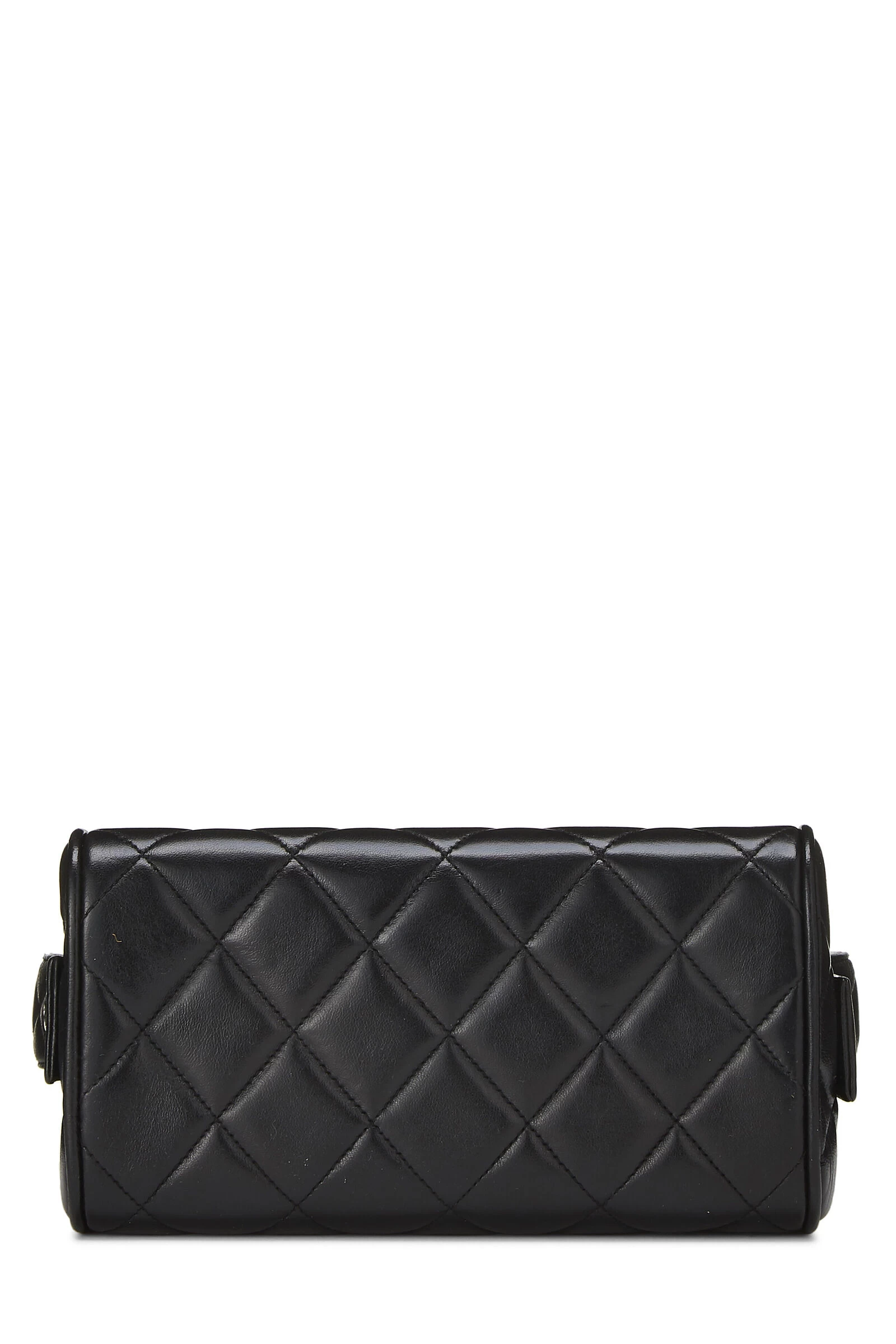 Chanel Black Quilted Lambskin Box Bag 5 Chanel Black Quilted Lambskin Box Bag - Image 5