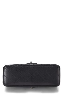 Chanel Black Quilted Caviar Double Sided Classic Flap Medium -Fashion clothing Q6B0N90FK0001 5