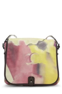 Chanel Multicolor Suede Flower Power Messenger