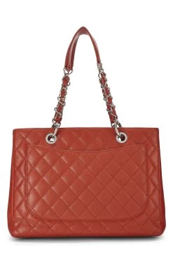 Chanel Orange Caviar Grand Shopping Tote (GST) -Fashion clothing Q6B0WW0FOB002 4
