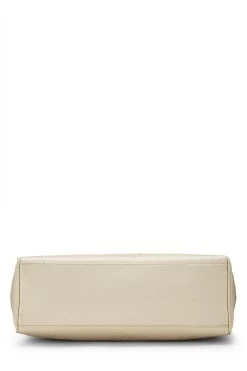 Chanel White Caviar 3 CC Tote Small 10 Chanel White Caviar 3 CC Tote Small -Fashion clothing Q6B12B0FWH000 5