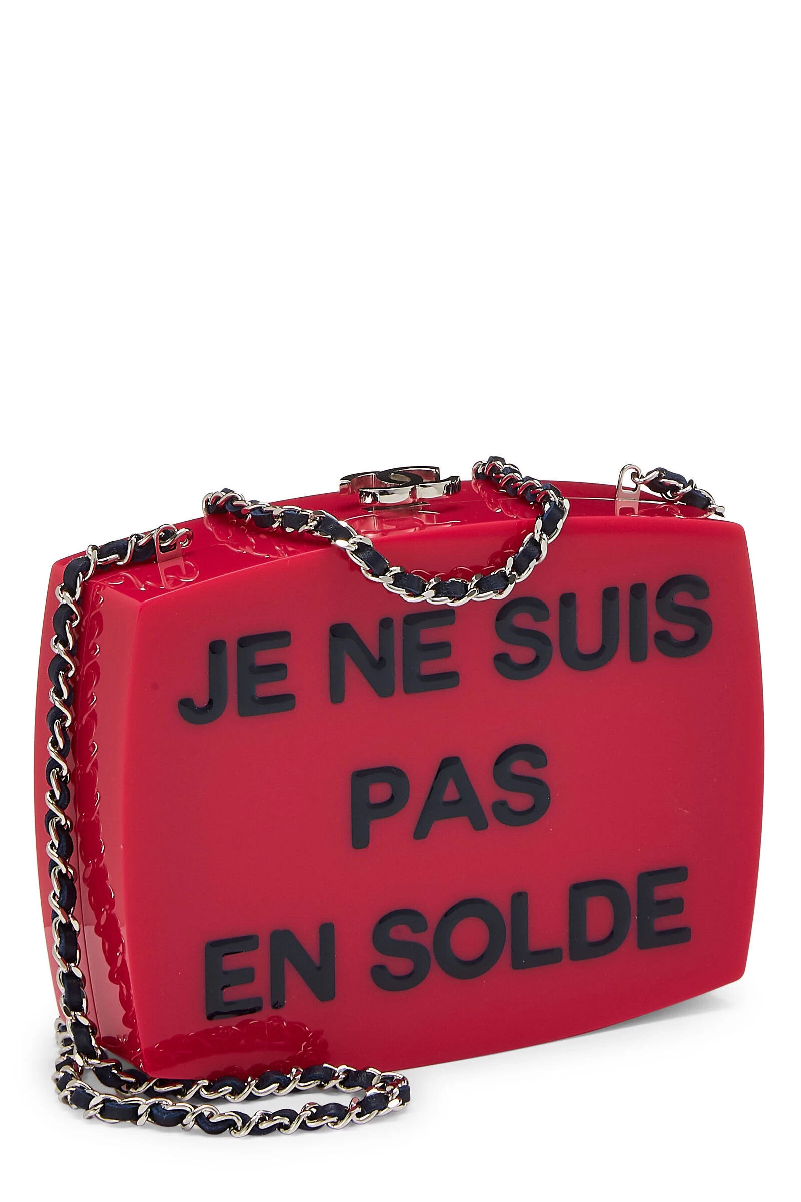 Chanel Pink Acrylic '5x5=CC' Minaudière Mini Bag 2 Chanel Pink Acrylic '5x5=CC' Minaudière Mini Bag - Image 2