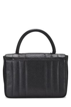 Chanel Black Caviar Vertical Kelly -Fashion clothing Q6B17U0FKB019 4