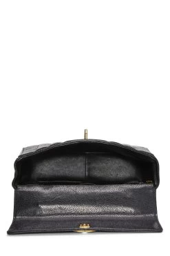 Chanel Black Caviar Vertical Kelly -Fashion clothing Q6B17U0FKB019 6