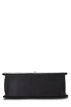 Chanel Black Quilted Caviar Turnlock Handbag -Fashion clothing Q6B2XN0FKB001 5