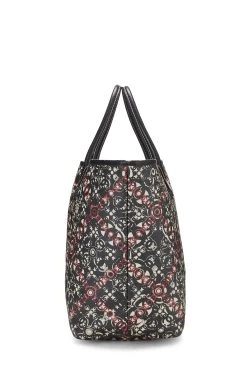 Chanel Black Coated Canvas Optic Coco Tote -Fashion clothing Q6B3CN0LKB000 3