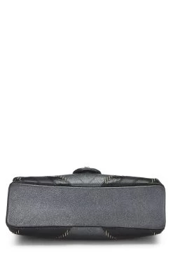 Chanel Black Calfskin Patchwork Chevron Flap Bag 10 Chanel Black Calfskin Patchwork Chevron Flap Bag -Fashion clothing Q6B3E03PKB000 5