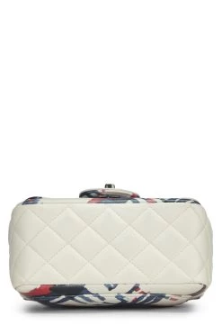 Chanel Blue & Red Calfskin Airline Square Flap Mini -Fashion clothing Q6B40A3PM9002 5