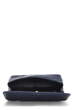 Chanel Navy Caviar Diagonal Jumbo Flap 11 Chanel Navy Caviar Diagonal Jumbo Flap -Fashion clothing Q6BACQ0FB4003 6