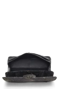 Chanel Navy Python New Classic Double Flap Jumbo -Fashion clothing Q6BAQP2FB4002 6