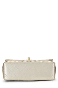 Chanel Gold Quilted Lambskin Rectangular Flap Mini -Fashion clothing Q6BBMB1ID9000 5