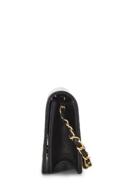 Chanel Black Quilted Lambskin Snap Full Flap Mini -Fashion clothing Q6BBVC1IK9051 3