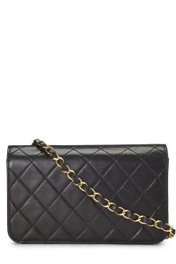 Chanel Black Quilted Lambskin Snap Full Flap Mini -Fashion clothing Q6BBVC1IK9051 4