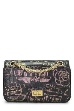 Chanel Paris-New York Embossed Reissue 224 Flap Bag