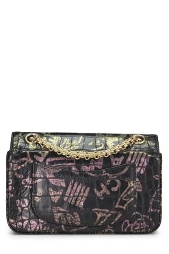 Chanel Paris-New York Embossed Reissue 224 Flap Bag -Fashion clothing Q6BCQH3MKB000 4