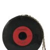 Chanel Black Patent Vinyl Record Clutch