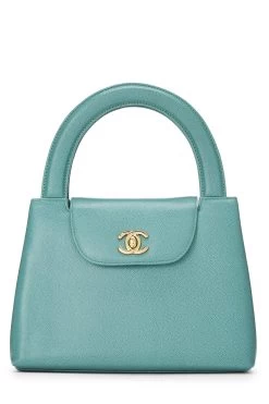 Chanel Green Caviar Party Kelly