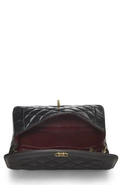 Chanel Black Quilted Lambskin Diana Flap Medium -Fashion clothing Q6BGGN1IK0015 6