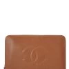 Chanel Brown Caviar 'CC' Document Holder
