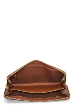 Chanel Brown Caviar 'CC' Document Holder -Fashion clothing Q6BGJL0F0B000 4