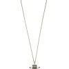 Chanel Gold & Crystal 'CC' Cross Necklace