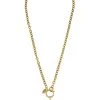 Chanel Gold Quilted 'CC' Necklace Small