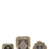 Chanel Black Enamel & Gold 'CC' Pin Set