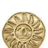 Chanel Gold 'CC' Sun Pin