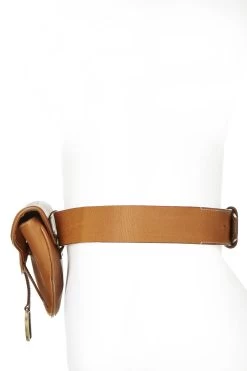 Christian Dior Brown Leather Saddle Belt Bag 6 Christian Dior Brown Leather Saddle Belt Bag -Fashion clothing Q9A0011L0B006 3