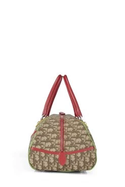Christian Dior Brown Trotter Coated Canvas Rasta Bowler Bag -Fashion clothing Q9B0194C0B006 3