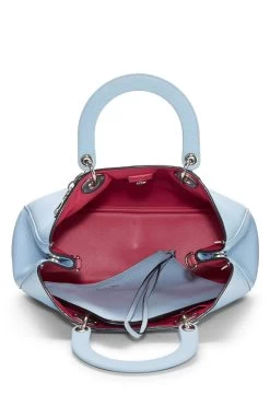 Christian Dior Blue Leather Diorissimo Medium -Fashion clothing Q9B03J1LB7011 6